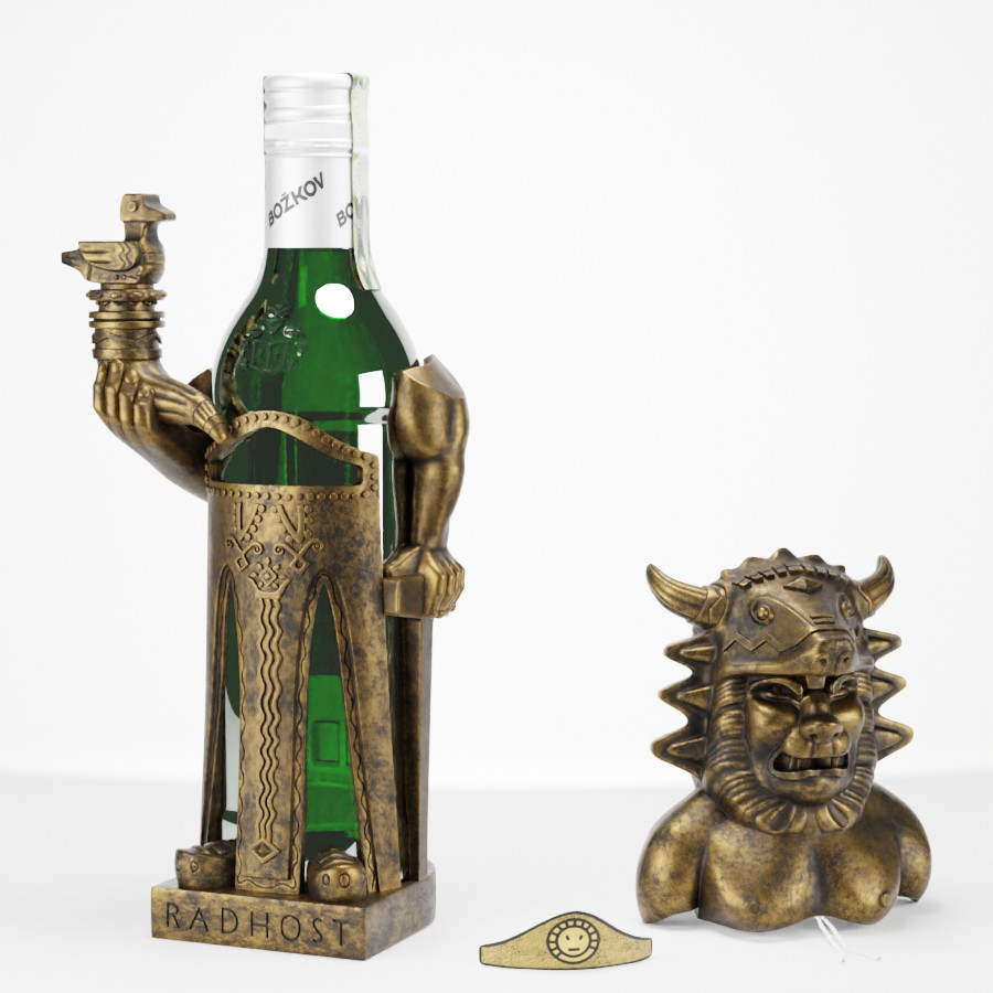 Radegast zlatý božkov PEPRMINT